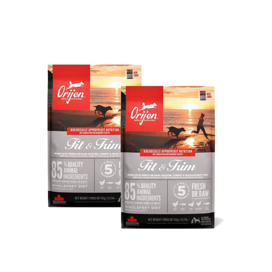 Orijen Canine Adult Fit&Trim 11,4 kg krmivo pre psov, balenie po 2 ks