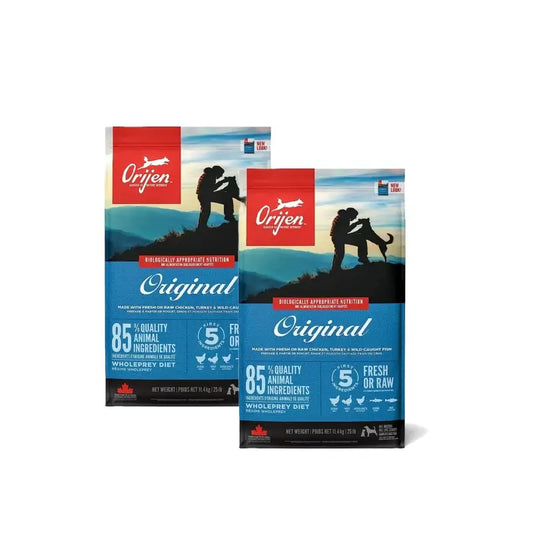 Orijen Canine Adult Original 11,4 kg krmivo pre psov, balenie po 2 ks