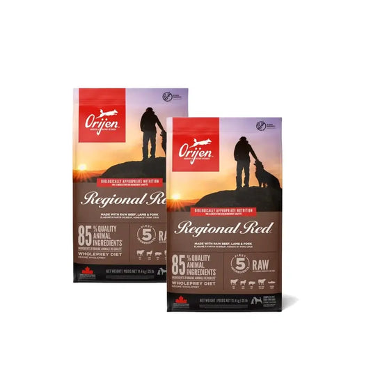 Orijen Canine Adult Regional Red 11,4 kg krmivo pre psov, balenie po 2 ks