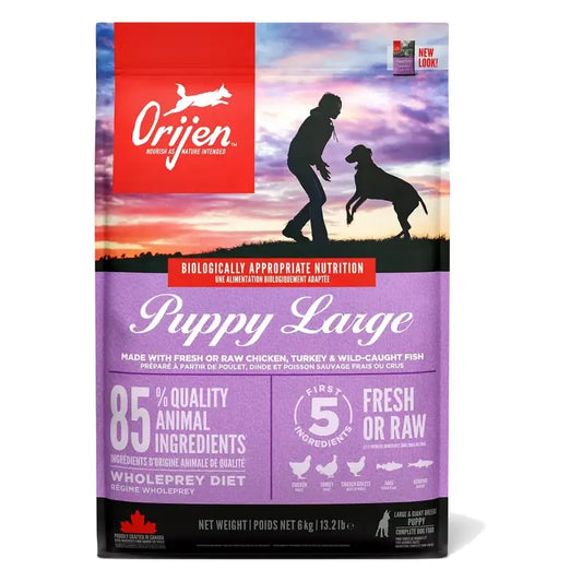 Orijen Canine Puppy Large 6 kg – krmivo pre psov