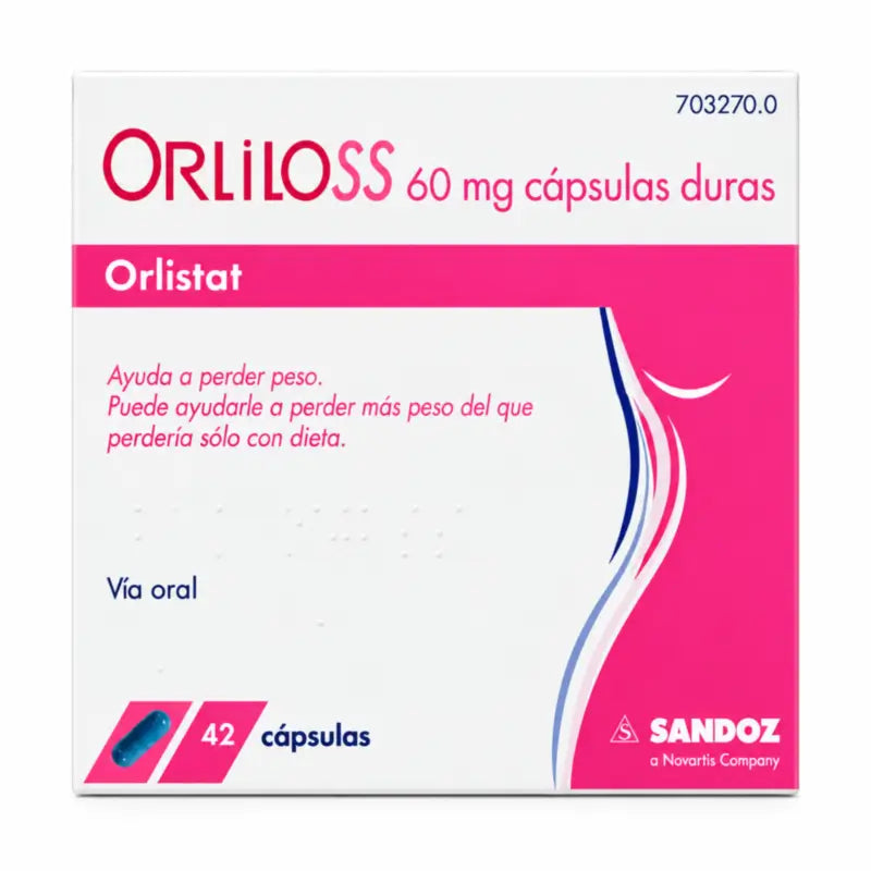 Orliloss 60 mg, 42 kapsúl