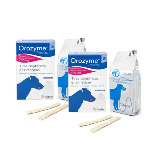 Orozyme Canine S zubné tyčinky, balenie 2 x 24 tyčiniek
