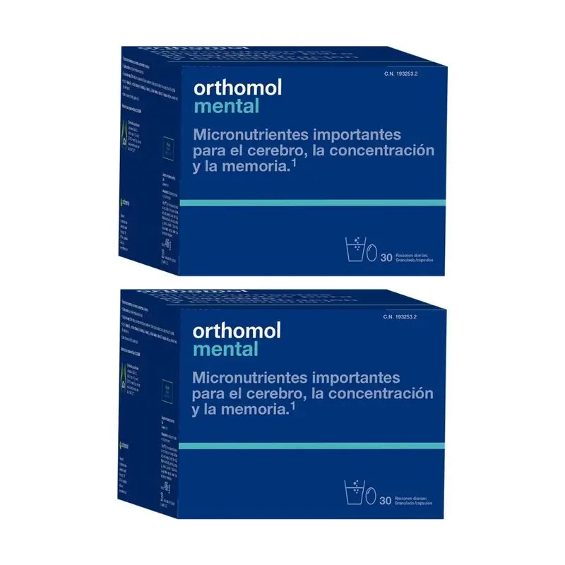 Orthomol Mental, 2 × 30 vrecúšok 