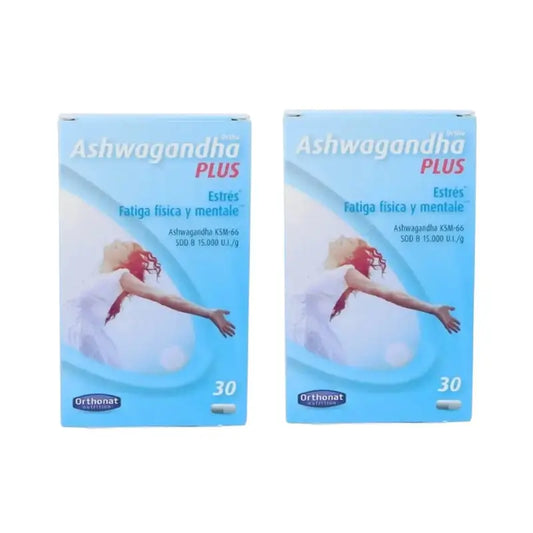 Orthonat Ashwaganda Plus, 2 × 30 kapsúl