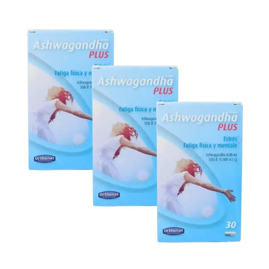 Orthonat Ashwaganda Plus, 3 × 30 kapsúl