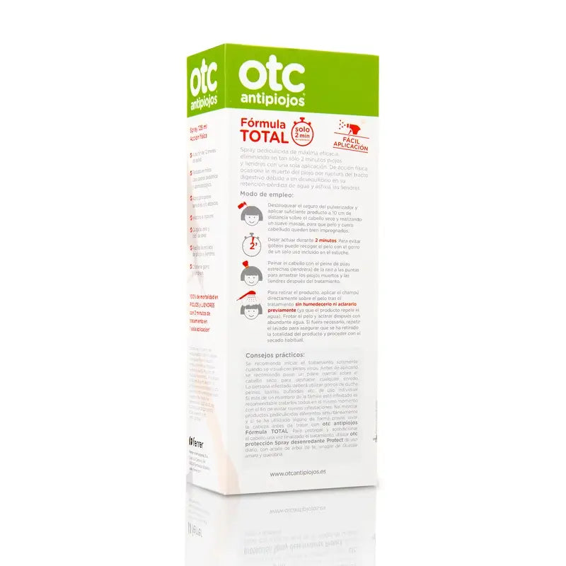 OTC Antipiojos sprej Formula Total 125 ml