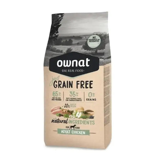 Ownat Just Canine Adult Grain Free Kuracie mäso 14 kg 