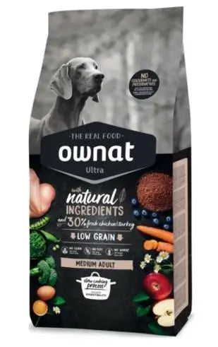 Ownat Ultra Canine Adult Medium 3 kg, krmivo pre psov