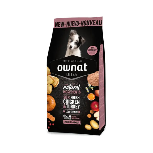 Ownat Ultra Canine Junior Medium 14 kg 