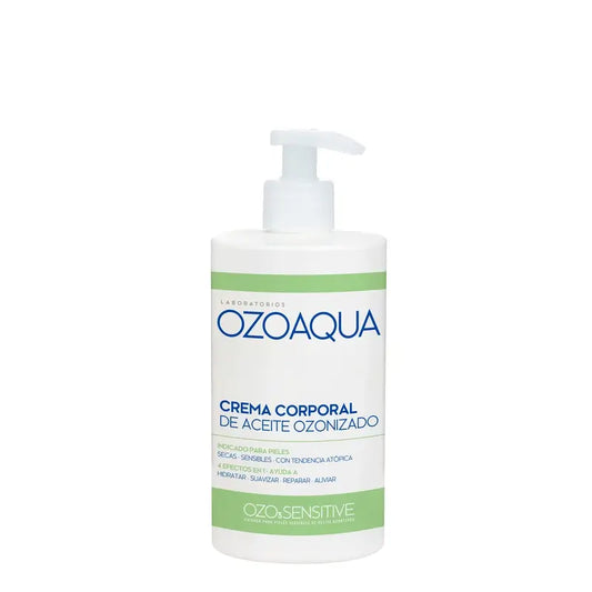 Ozoaqua Telový krém s ozonizovaným olejom Ozosensitive, 500 ml