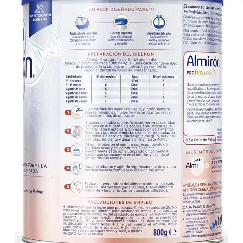 Almirón Profutura 1, 12 × 800 g