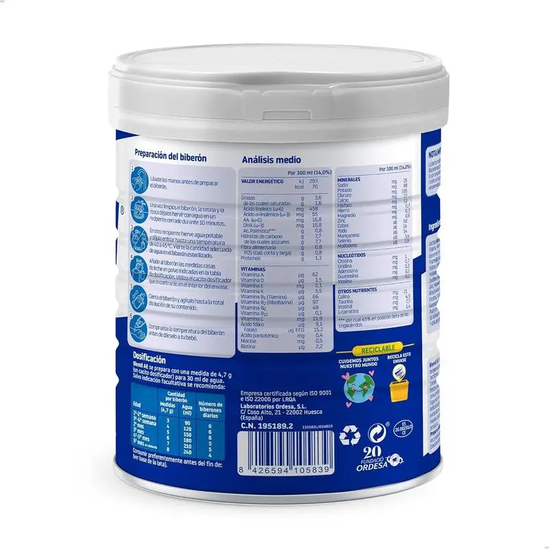 Balíček 12 x Blemil Plus 1 AE, 800 g