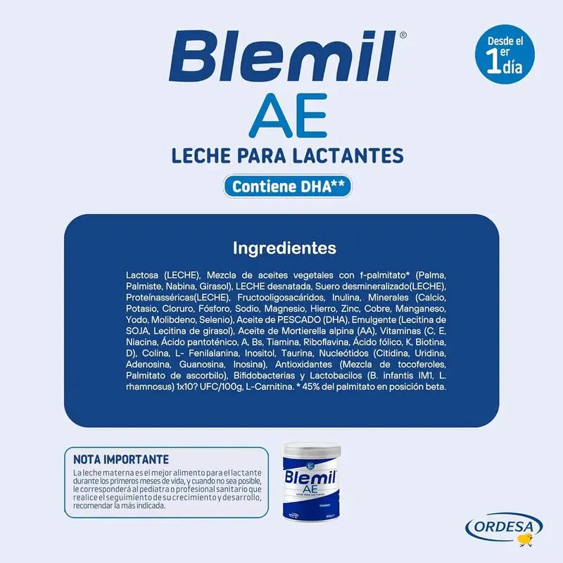 Balíček 12 x Blemil Plus 1 AE, 800 g