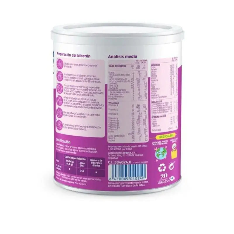 Balíček 12 x Blemil Plus 2 Fh – pokračovacie mlieko, 400 g