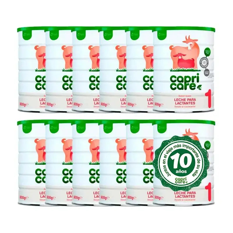 Capricare 1 Milk for Infants, Pack 12 X 800 g