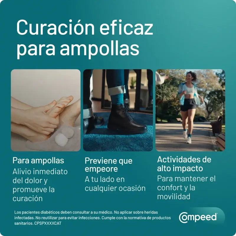 Compeed Pack – obväzy na prsty na nohách, 2x8 kusov