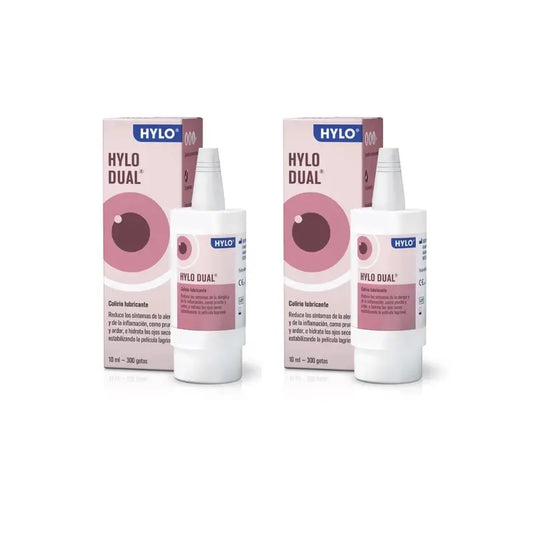 Hylo Dual očné kvapky 10 ml, balenie po 2 ks