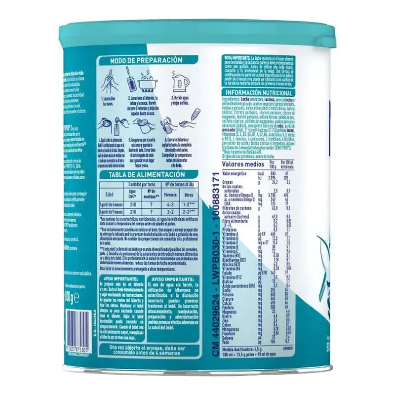Nestlé Nan Optipro 2 – pokračovacie mlieko, 2 × 800 g