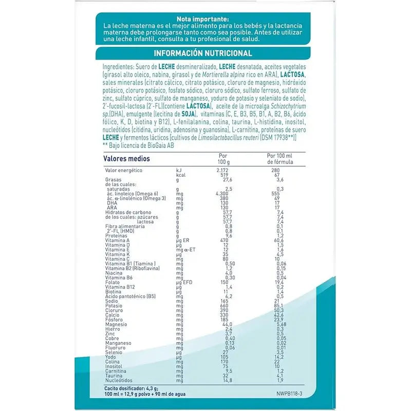 Nestlé Nan Optipro 1 – začiatočné mlieko, 8 × 1200 g
