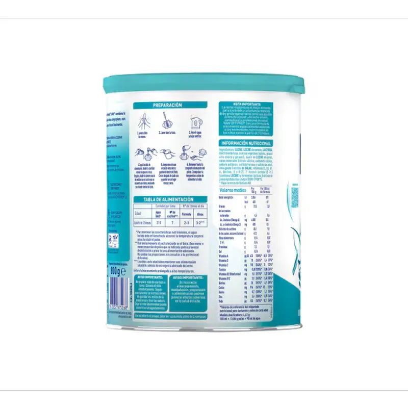 Nestlé Nan Optipro 3 – rastové mlieko, 8 × 800 g