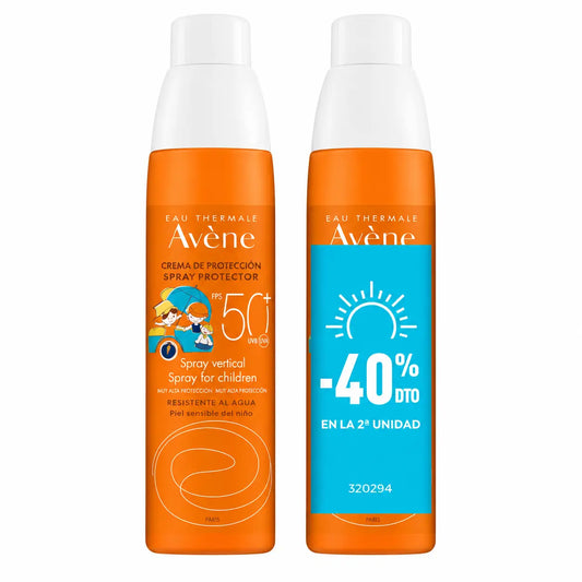 Avène slnečný sprej pre deti SPF50+ balenie 2x200 ml