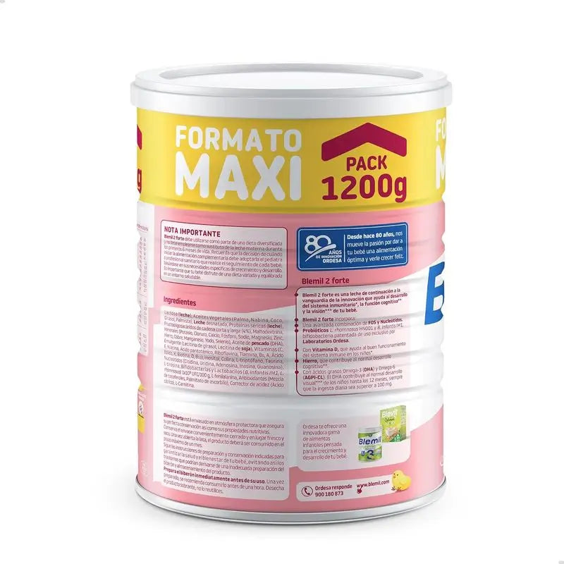 Blemil Plus 2 Forte, 8 × 1200 g