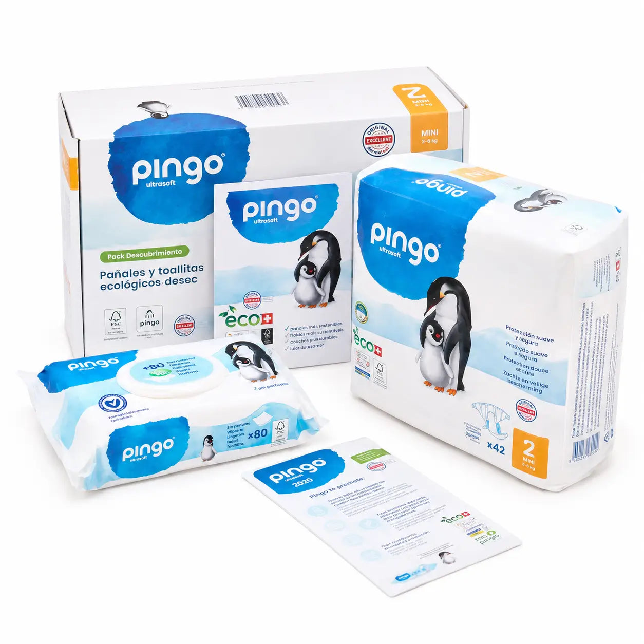Pingo Pack Plienky Discovery Veľkosť 2
