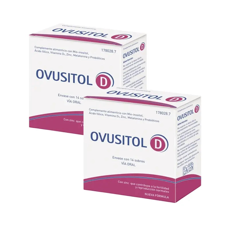 Ovusitol D, balenie 2x14 vrecúšok