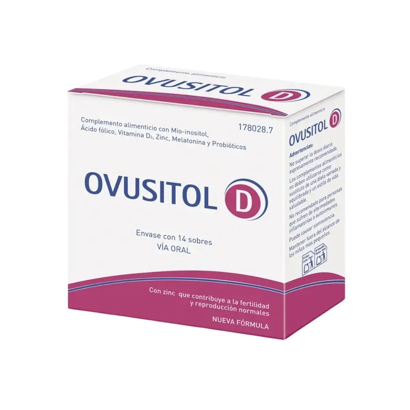 Balenie Ovusitol D, 3x14 vrecúšok