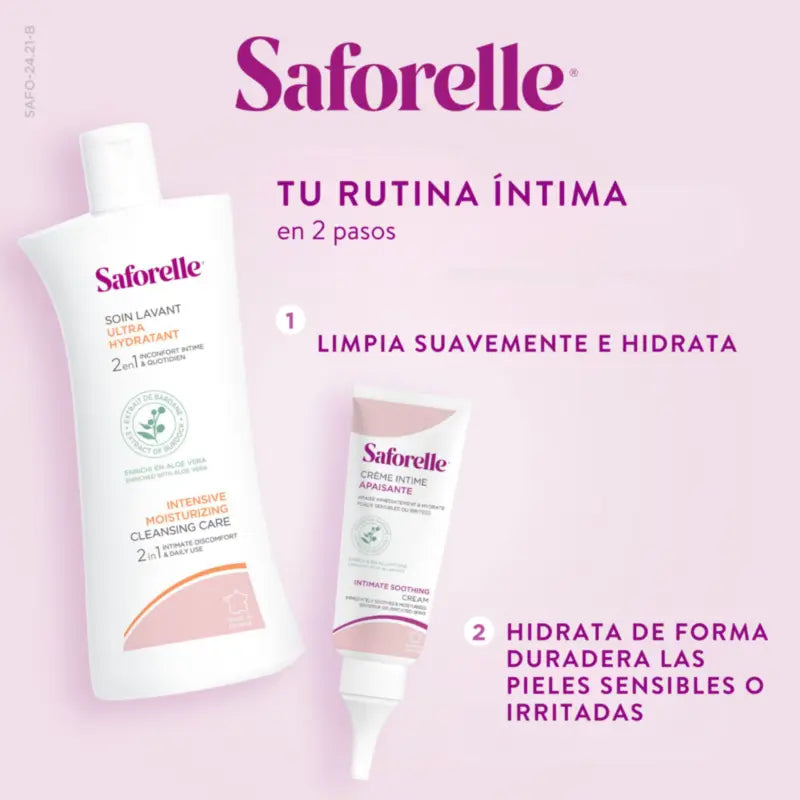 Saforelle Ultra hydratačný gél na intímnu hygienu 250 ml