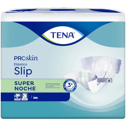 Tena Plienky Proskin Slip Elastické, stredná veľkosť, Super Night, 80 kusov