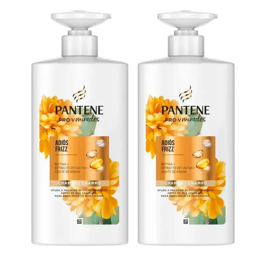 Pantene šampón Miracles Cactus Anti Frizz, balenie 2 x 500 ml