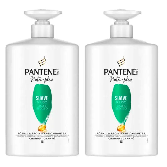 Šampón Pantene Nutri-Plex – jemné a hladké vlasy, balenie 2 x 1000 ml