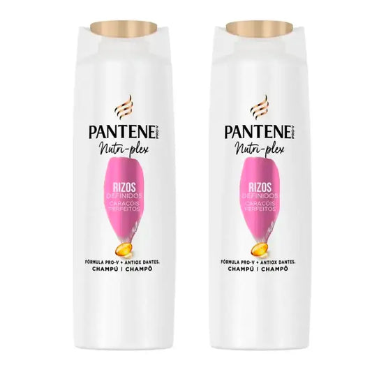 Pantene Nutri Plex šampón na kučeravé vlasy, balenie 2 x 385 ml