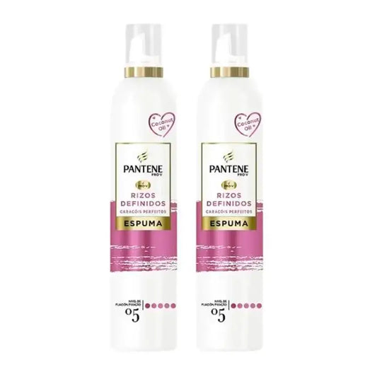 Pantene Pro-V Výživná pena na vlasy pre dokonalé kučery, balenie 2 x 300 ml