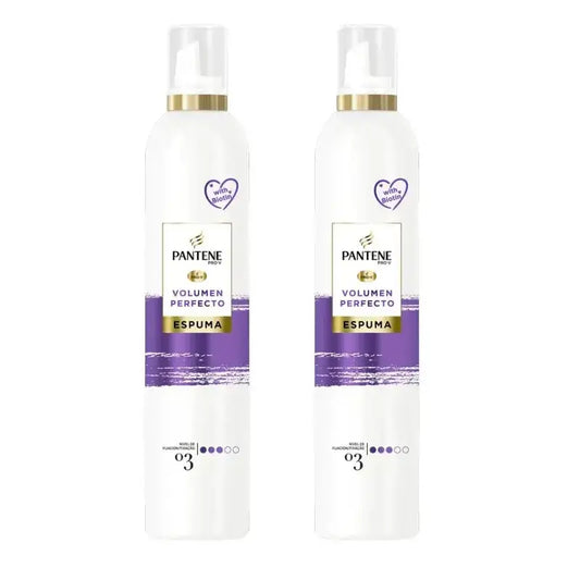 Pantene Pro-V Výživná pena pre dokonalý objem, balenie 2 x 300 ml