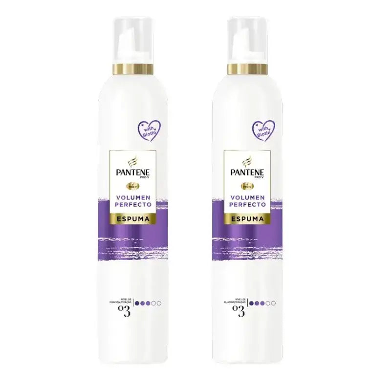Pantene Pro-V Výživná pena pre dokonalý objem, balenie 2 x 300 ml