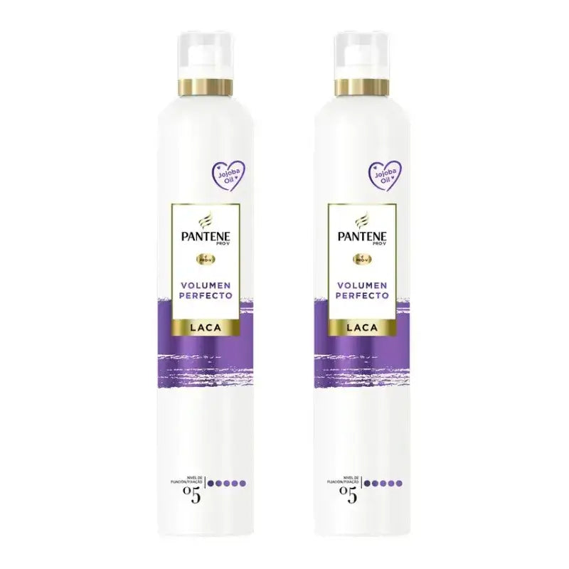 Pantene Pro-V Lak na vlasy „Perfektný objem“, balenie 2 x 370 ml