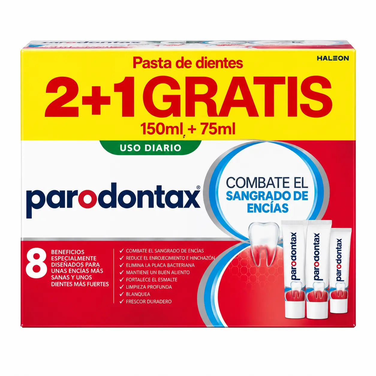 Parodontax Complete Protection Extra Fresh, 3 x 75 ml