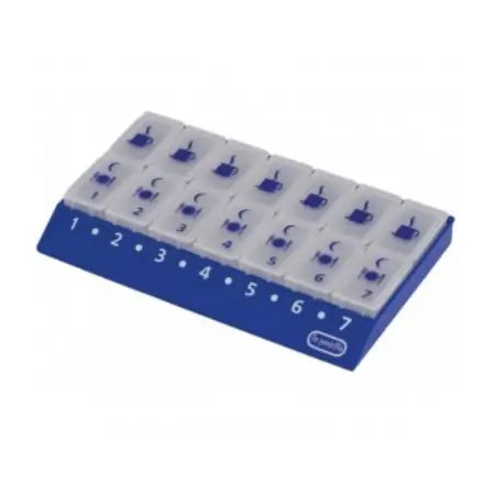 Weekly Pill Box S - 2 Weekly Medication Organiser 2T Daily