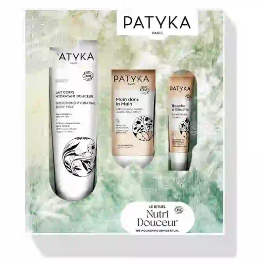 Patyka Body + Nutri Vianočná darčeková sada 25 Body, 150+40+10 ml