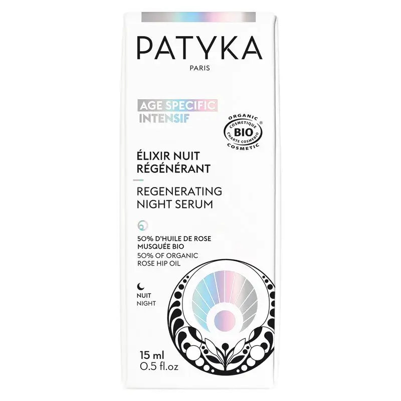 Patyka Regeneračný nočný elixír, 15 ml