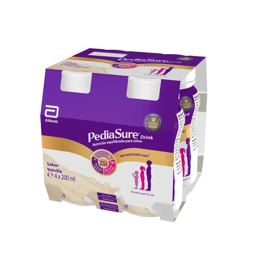 Pediasure Drink Vanilka pre deti, 4 fľaše po 220 ml