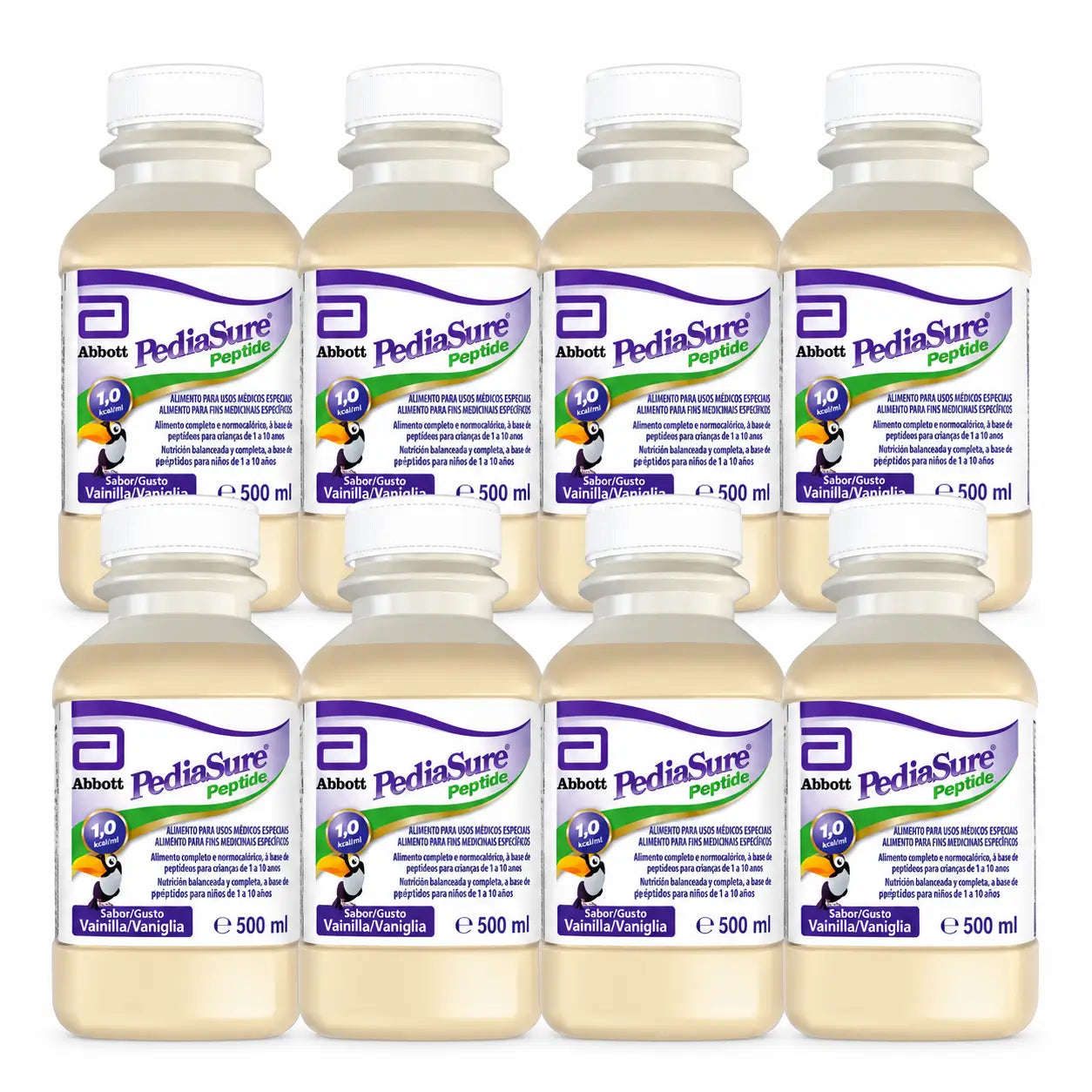 Pediasure Peptide 8 R.T.H. Vanilka, 8 x 500 ml