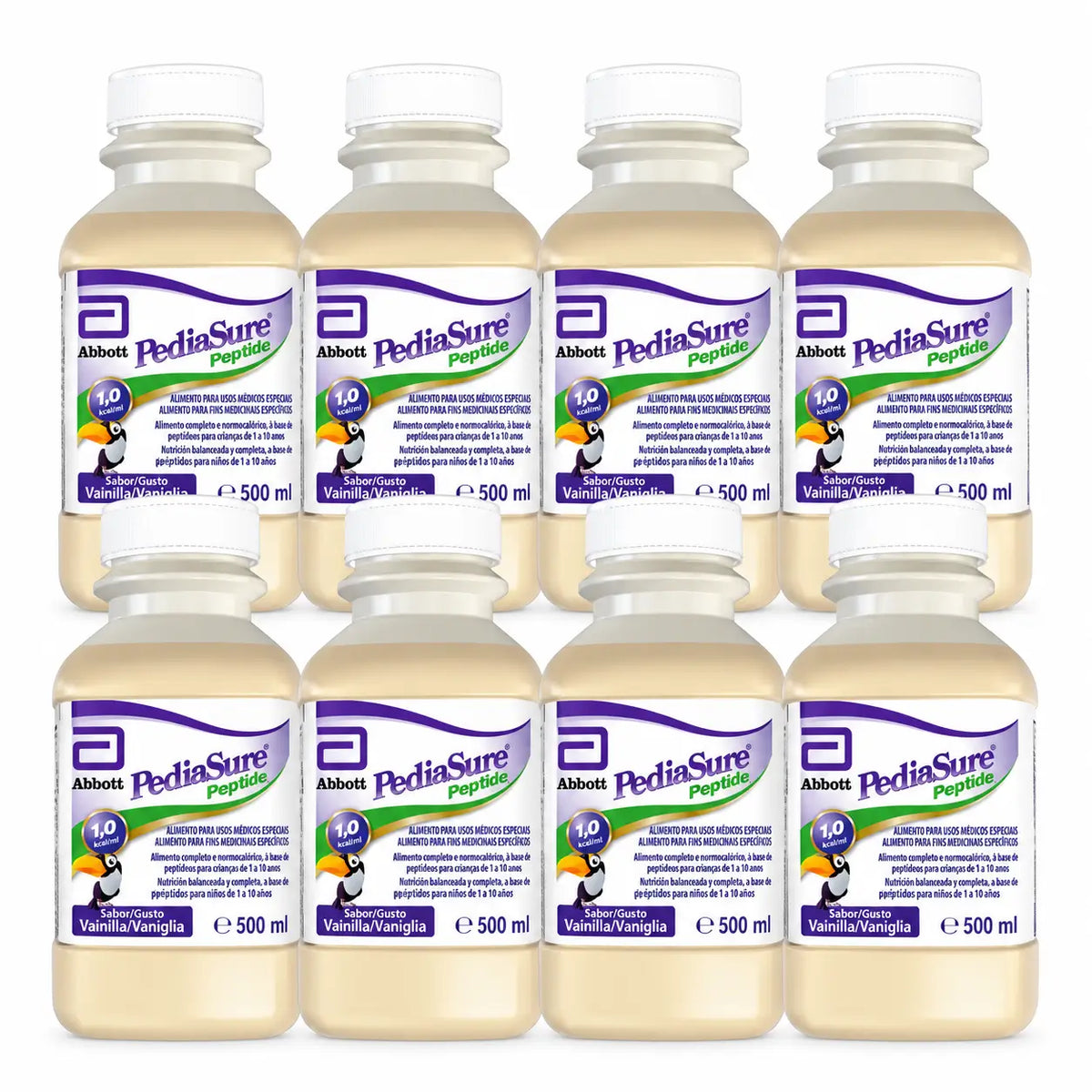 Pediasure Peptide 8 R.T.H. Vanilka, 8 x 500 ml