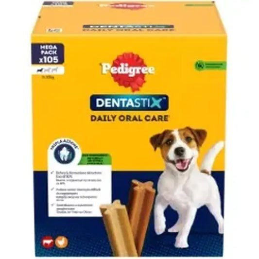 Pedigree Dentastix 105 15 × 7 tyčinky – malé 