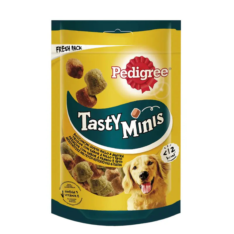 Pedigree Tasty Bites Žuvacie kocky Ave 6 × 130 g