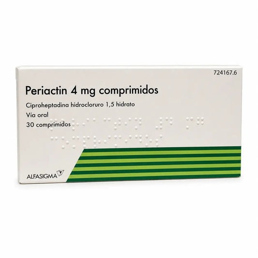 Periactin 4 mg, 30 tabliet