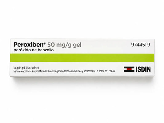 Isdin Peroxiben 50 mg/g, lokálny gél, 30 g