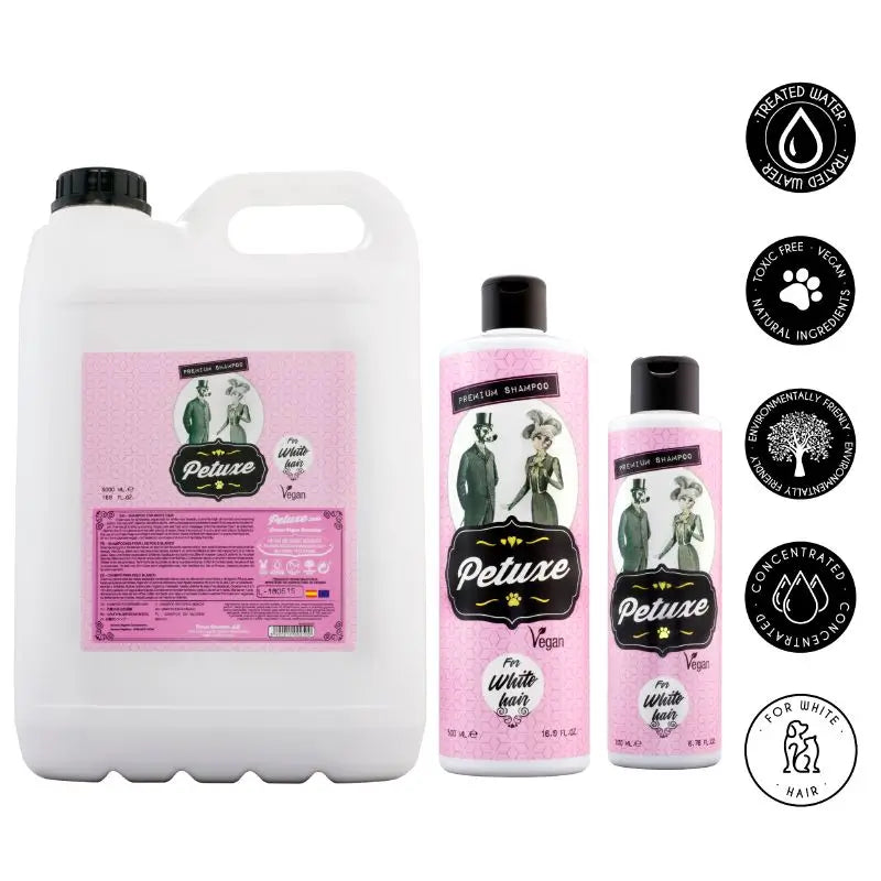 Petuxe Šampón na zosvetlenie bielych vlasov 500 ml